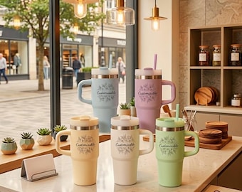 Vaso térmico personalizado de acero inoxidable de 400 ml