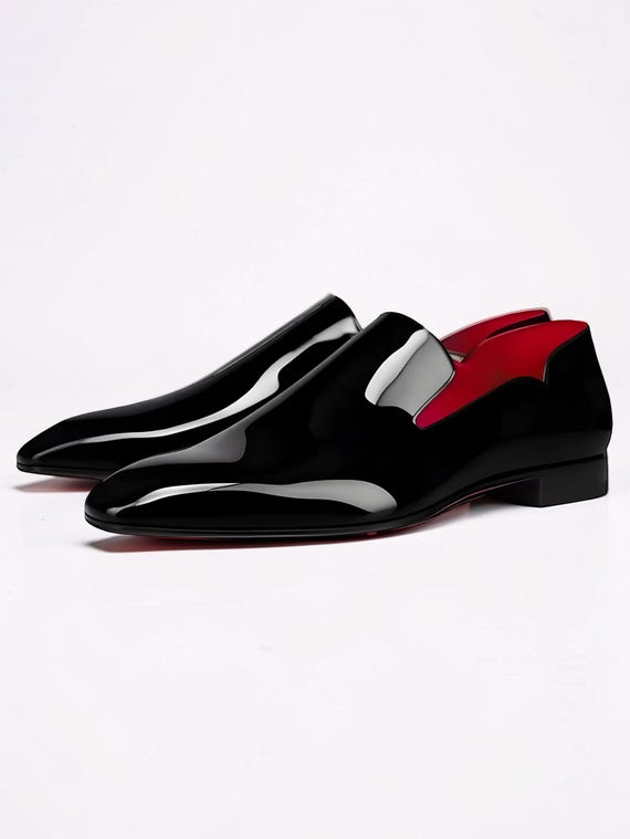 Christian Louboutin Patent Leather Loafer Casual Shoes for  display picture 2