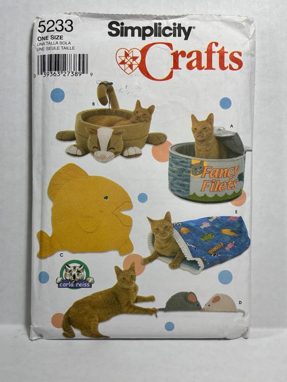 Simplicity Crafts pattern 5233 pet beds