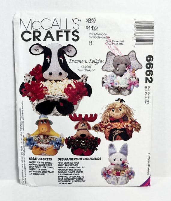 McCalls Crafts Pattern 6662