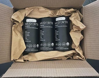 3 Sealed MUD WTR Water Original 30 Serving Coffee Mushroom MUDWTR ex 12/26