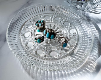 Vintage Round Catchall Dish | Candle Plate | Ring Dish | Trinket Bowl | Entryway Catchall | Boho Luxe Home Decor | Entryway | Trinket Dish