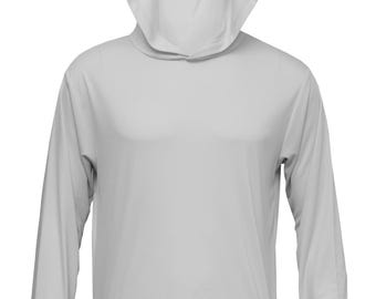 Custom Long Sleeve Fishing Hoodie | UPF 50+ Sun Protection, Moisture-Wicking Performance Shirt