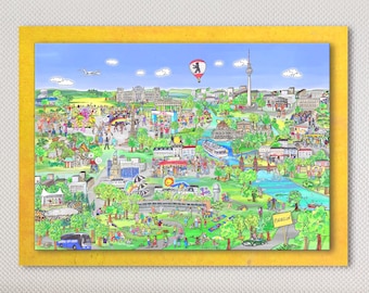 Poster - Das Grosse Berlin Wimmelbild