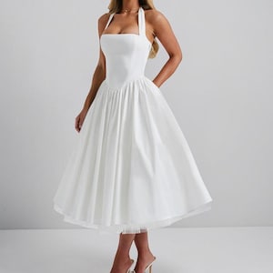 white dress polka dots White Turtle Polka Dot Maxi Dress & Reviews - White - Dresses main image 1