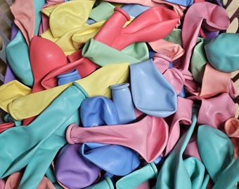 Globos de arco en tonos pastel EXTRA 10 GRATIS Paquete de 110 de 5” / Paquete de colores surtidos de calidad / Envío gratuito en el Reino Unido