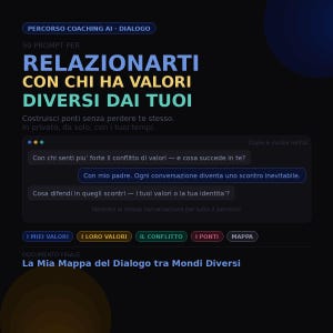 50 Prompt ad Alto Rendimento per Relazionarti con Chi ha Valori Diversi dai Tuoi: Sessione coaching AI guidata.Smetti di sentirti incompreso