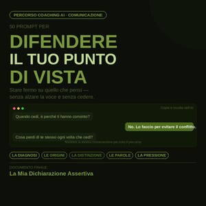 50 High-Performance Prompts to Defend Your Point Without Confrontation. Guided Coaching Session to Understand How to Remain Undeterred