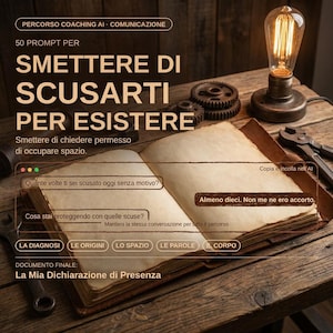Workbook autostima italiano smettere di scusarsi, esercizi identita personale e autoconsapevolezza, percorso self help PDF crescita