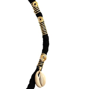 Dreadlock Jewelry - Gold Swirl-Design Cowrie Loc Jewel and Accent Slides