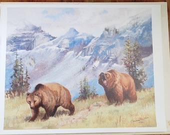 BARBARA FORREST 水彩画　額付き　バーバラ・フォレスト BARBARA FORREST 水彩画 額付き バーバラ・フォレスト Forrest