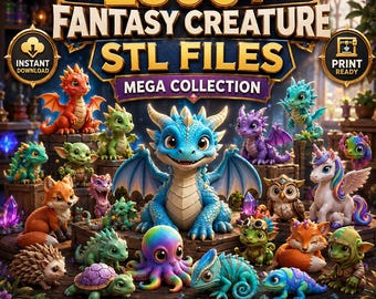 2500+ Flexi Articulated 3D Print STL Bundle – Animals & Toys, Commercial License