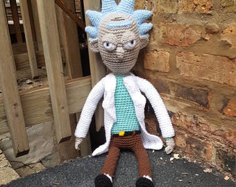 Rick Amigurumi Pattern PDF - Crochet Pattern