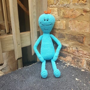 Mr. Meeseeks Amigurumi Pattern PDF - Crochet Pattern