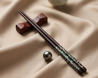 Natural Wood Dining Chopsticks, Handmade Chopsticks, Eco Friendly Kitchen Accessory