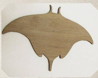 Sting Ray / Manta Ray / Ocean Wood Cut Out - Laser Cut