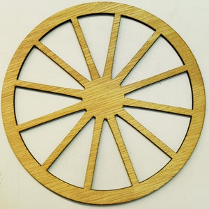 Wagon Wheel / Wheel / Western Wheel  (Medium)