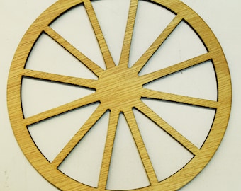 Wagon Wheel / Wheel / Western Wheel  (Medium)