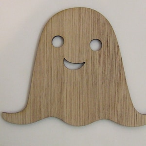 Ghost Wood Cut Out - Laser Cut - Halloween