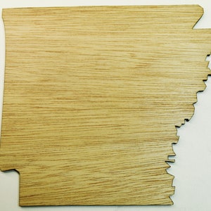 Arkansas State (Medium) Wood Cut Out - Laser Cut