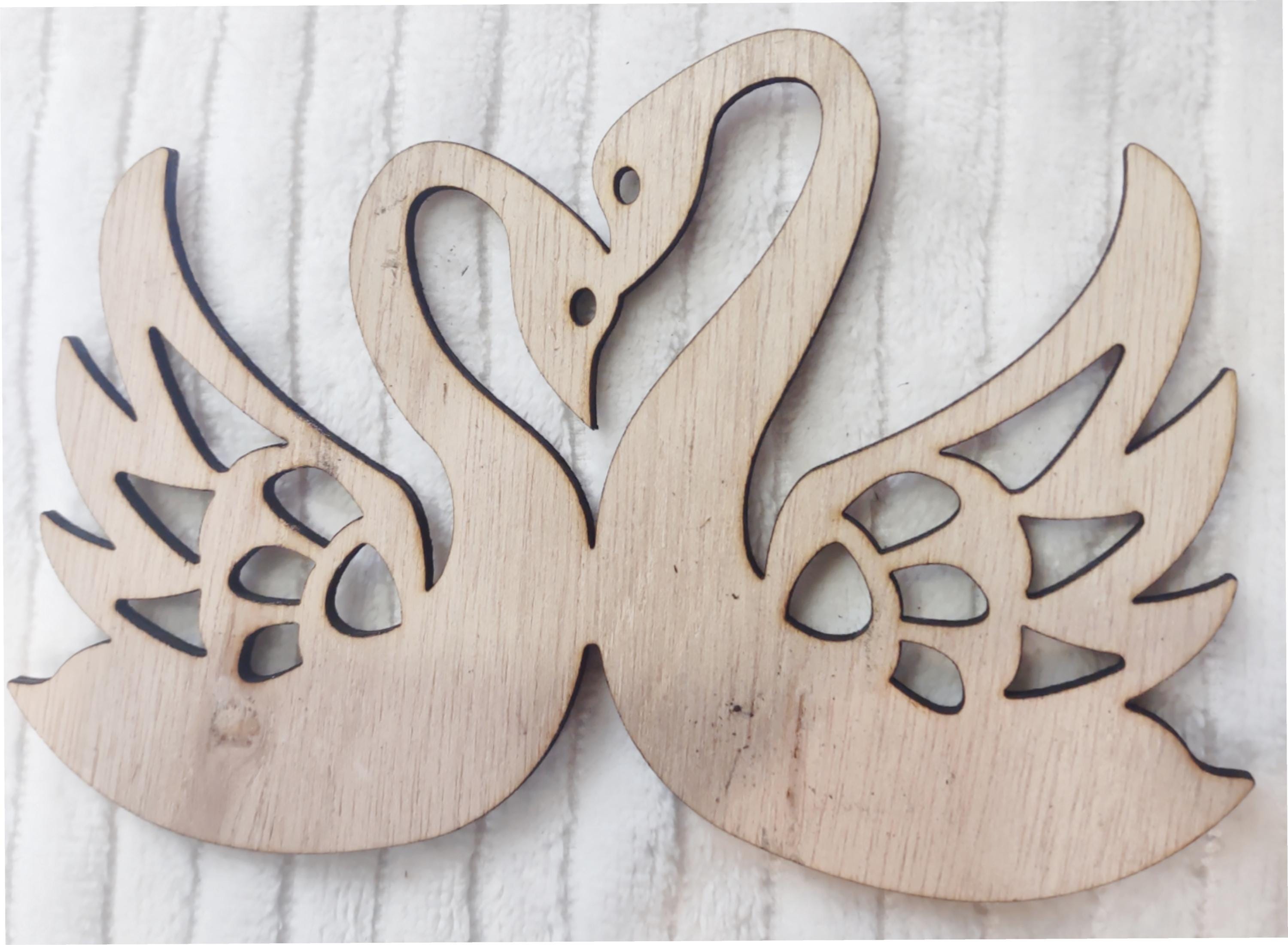 Swan Cut Out - Etsy