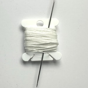 Hilo resistente de 1 mm, tamaño 11, para aplicaciones pesadas y cuero con aguja.