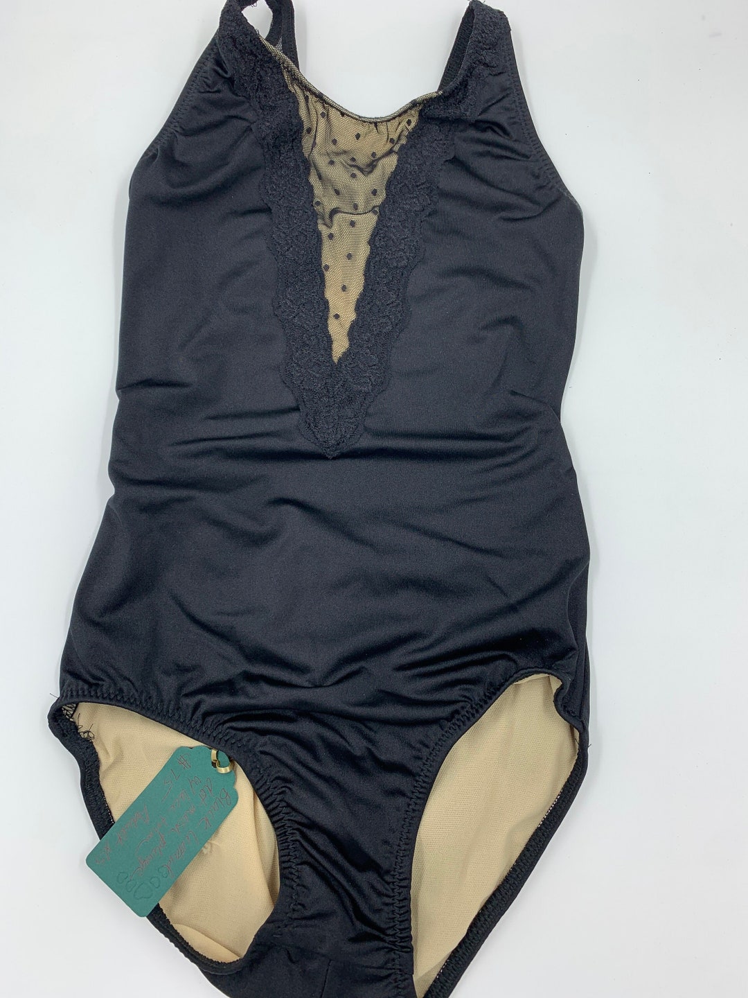 ON SALE Hazel Floral Mesh Plunge Keyhole High Neck Leotard (Seasonal Colors)