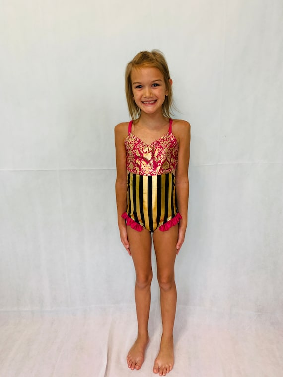 Dancewear, Leotard, Custom Leotard, Printed Leotard, Glitzy