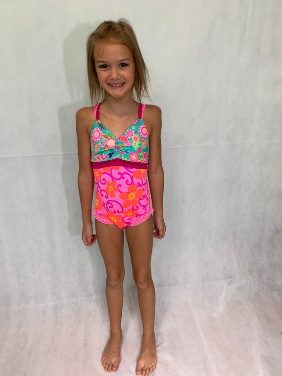 Print Leotard, Child Leotard, Pink Leotard, Dancewear, 