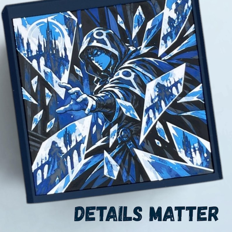 Reality Fracture MTG Deck Box, Jace Planeswalker Art Panel, 115+ Double ...