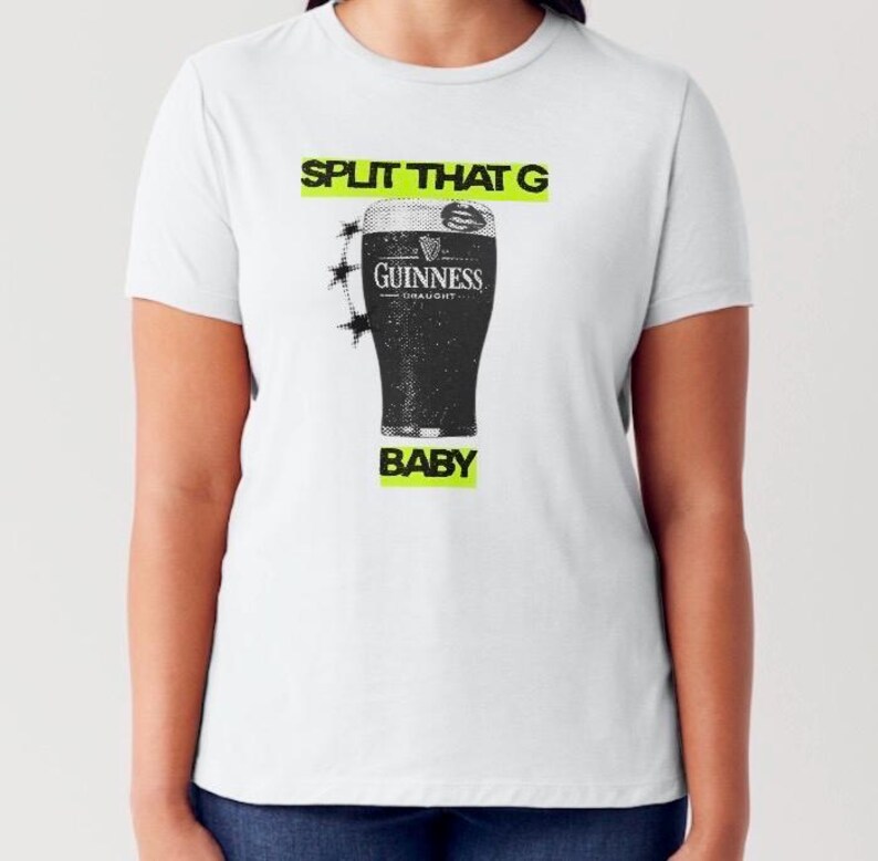 Baby Guinness Inspired Graphic Tee | Casual Streetwear Unisex Shirt image 4