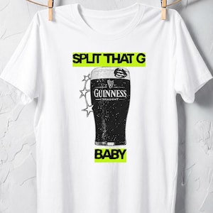 Baby Guinness Inspired Graphic Tee | Casual Streetwear Unisex Shirt image 2