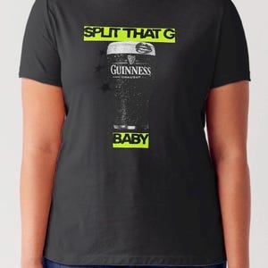 Baby Guinness Inspired Graphic Tee | Casual Streetwear Unisex Shirt image 3