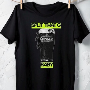 Baby Guinness Inspired Graphic Tee | Casual Streetwear Unisex Shirt image 1