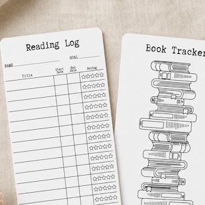Bookmarks & Reading Tracker