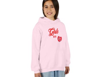 Bluza z kapturem Girl Power Youth | Dziewczyny wygrywają LuvsYa