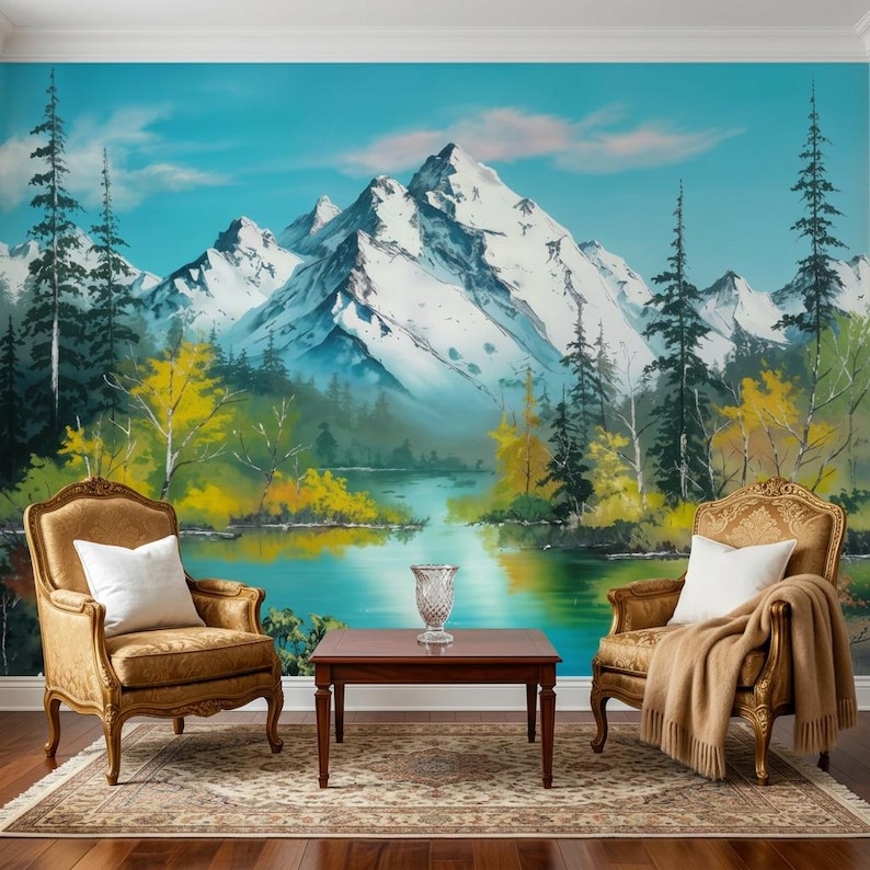 scenic-mountain-landscape-oil-painting-wallpaper-nature-wall-mural