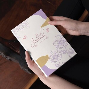 Registro di lettura minimalista, registro di lettura stampabile, pianificatore di libri, diario per tenere traccia dei libri letti, strumento per monitorare le sfide di lettura.