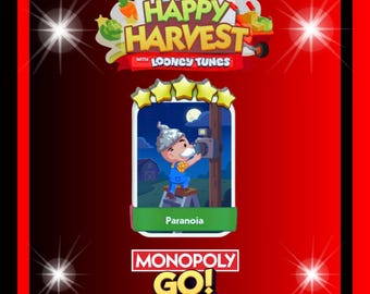 Monopoly_Go - New Album - Happy Harvest - Paranoia - Stickers 5 Stars - Fast Delivery