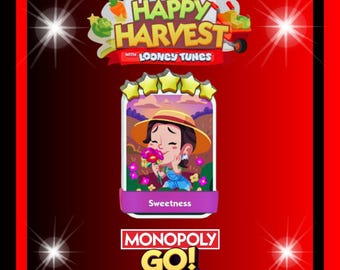 Monopoly_Go - New Album - Happy Harvest - Sweetness - Stickers 5 Stars - Fast Delivery