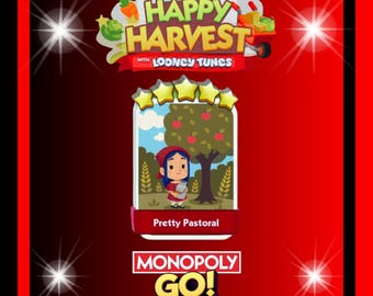 Monopoly_Go - New Album - Happy Harvest - Pretty Pastoral - Stickers 5 Stars - Fast Delivery