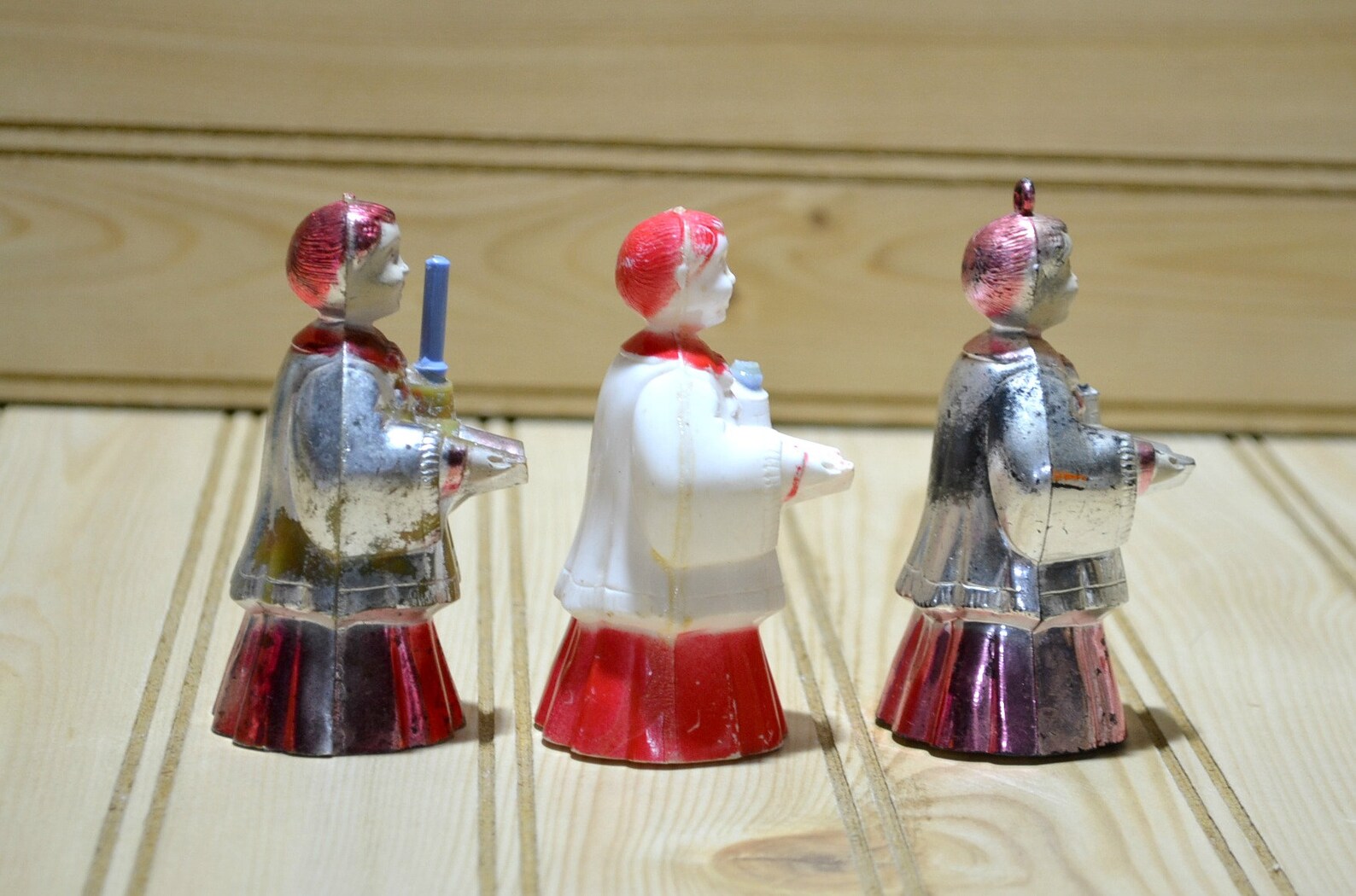 Vintage Christmas Choir Boy Ornament Holiday Decoration Hard Etsy