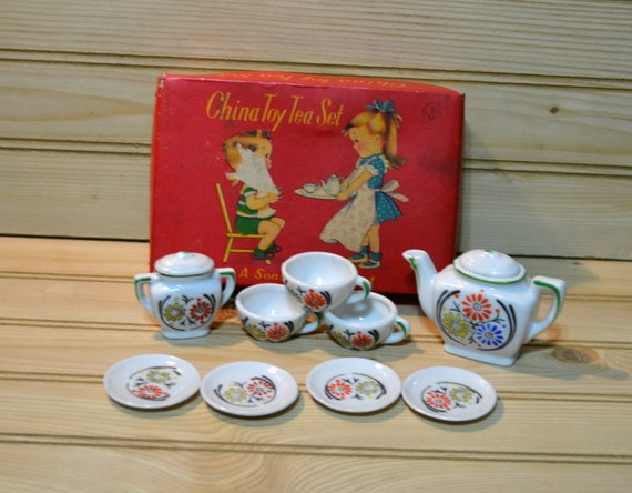 childrens play tea set