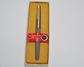 Vintage Parker 45 Fountain Pen 1970s Made in USA