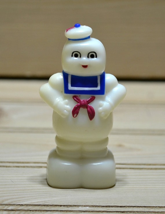 Vintage Stay Puff Marshmallow Man Pencil Sharpener Ghostbusters Movie TV Prop 1980s Columbia Pictures Collectible