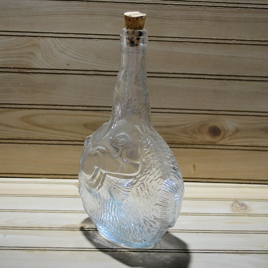 Vintage Puffer Fish Glass Bottle Decanter Vetreria Etrusca Etsy