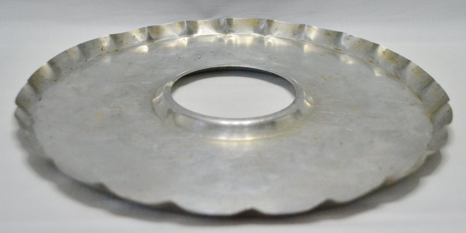 Vintage Aluminum Pie Drip Catcher Open Center Pie Drip Pan Etsy
