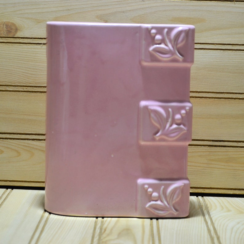 Vintage Mid Century Pink Pottery Vase Art Decor MCM Planter - Etsy