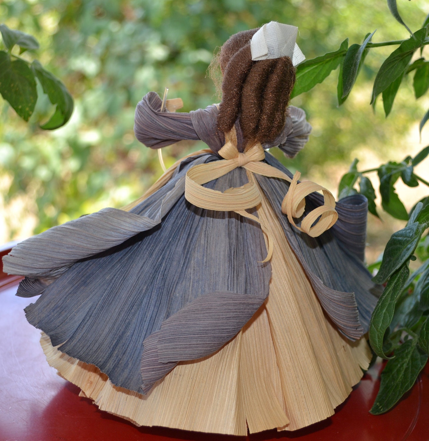 Corn Husk Dolls Nan's Cornhusk Vintage 1987 Etsy