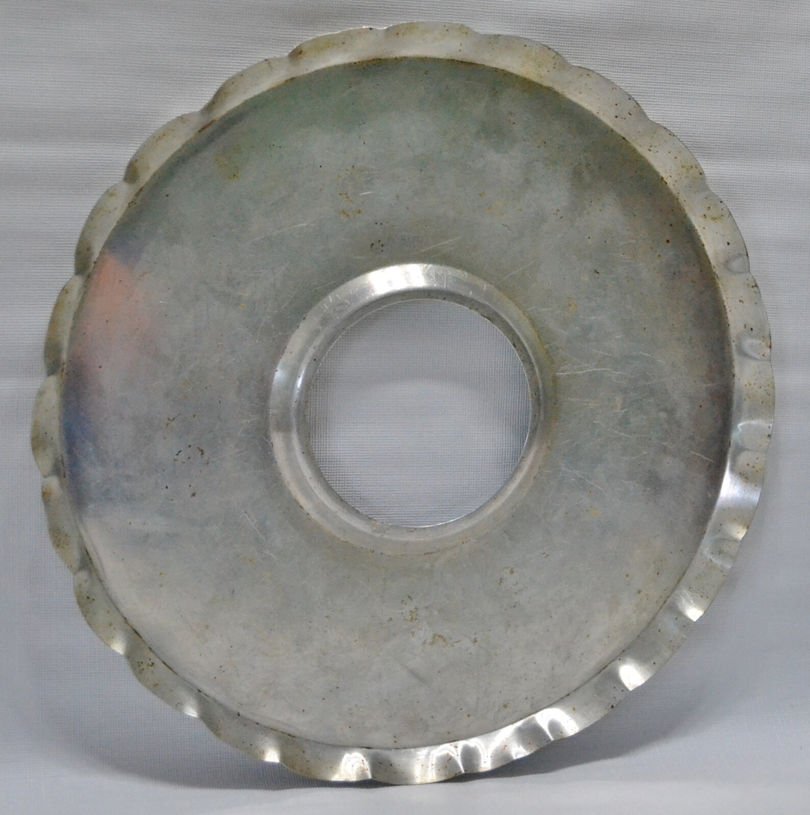 Vintage Aluminum Pie Drip Catcher Open Center Pie Drip Pan Etsy